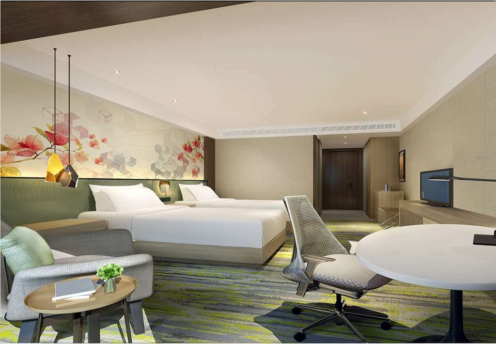 Hilton Garden Inn Zhuhai Hengqin Habitación foto